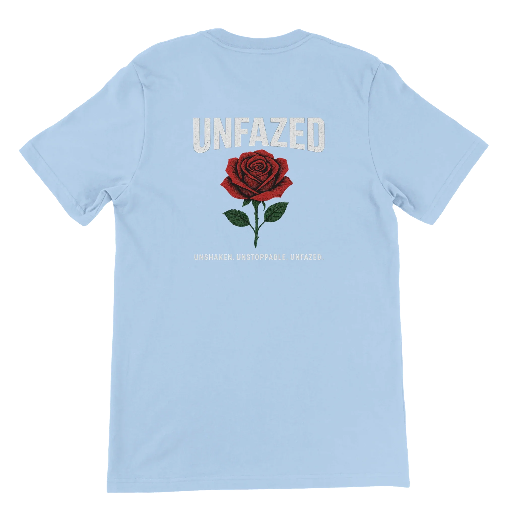 Shirt with rose